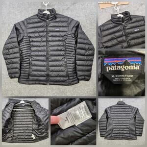 Patagonia Down Sweater Jacket Womens XL Puffer Full Zip Lightweight Warm Coat